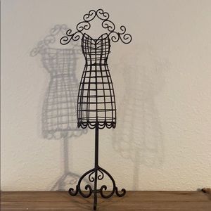 Black Dress Jewelry Holder